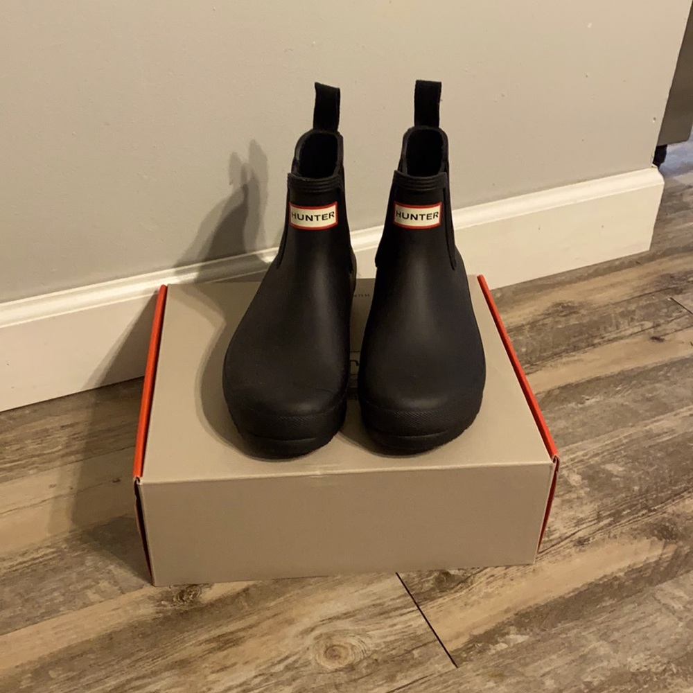 Worn Twice Hunter boots!
